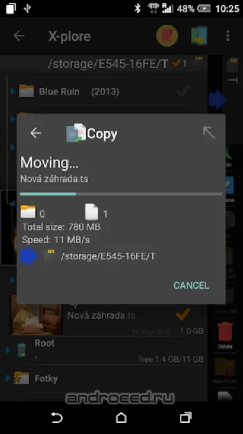 X-plore File Manager - скриншот 3