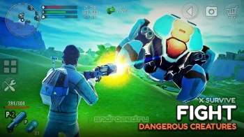 X Survive: Crafting & Building Sandbox - скриншот 2