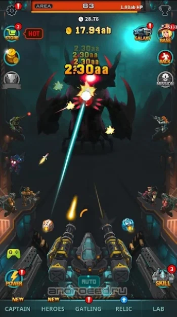 XTeam - SF Clicker RPG - скриншот 5