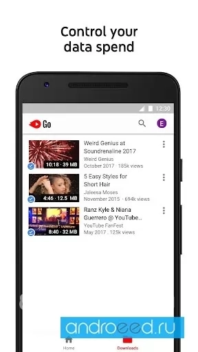 YouTube Go - скриншот 4