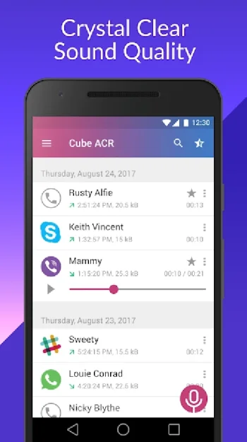 Запись звонков - Cube ACR - скриншот 4