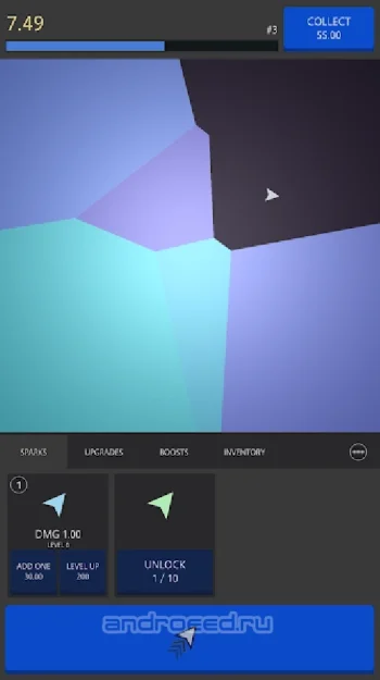 Zen Shards - Idle Merge Game - скриншот 1