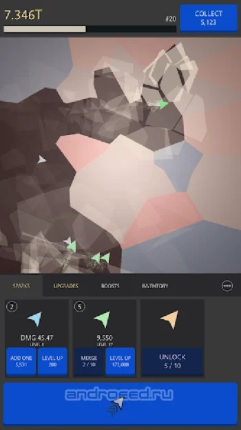 Zen Shards - Idle Merge Game - скриншот 2