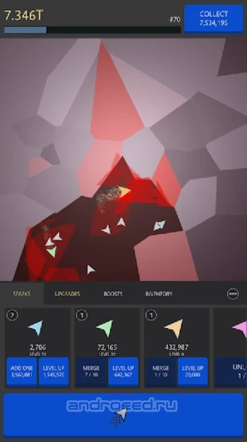 Zen Shards - Idle Merge Game - скриншот 3
