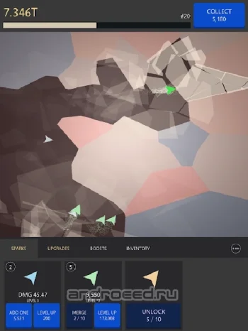 Zen Shards - Idle Merge Game - скриншот 5
