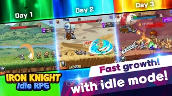 Железный рыцарь: Idle RPG - скриншот 1