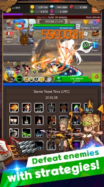 Железный рыцарь: Idle RPG - скриншот 4