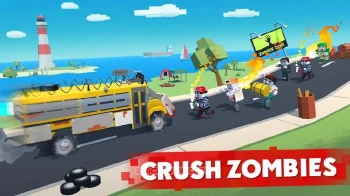 Zombie Derby: Pixel Survival - скриншот 1