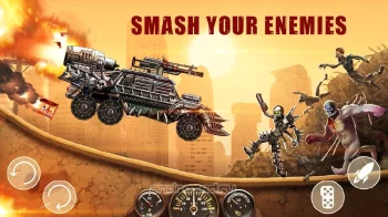 Zombie Hill Racing - Earn To Climb: Игры Про Зомби - скриншот 2