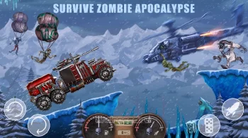 Zombie Hill Racing - Earn To Climb: Игры Про Зомби - скриншот 4