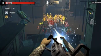 Zombie Hunter D-Day - скриншот 4