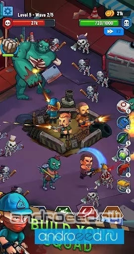 Zombie idle: City defense - скриншот 1