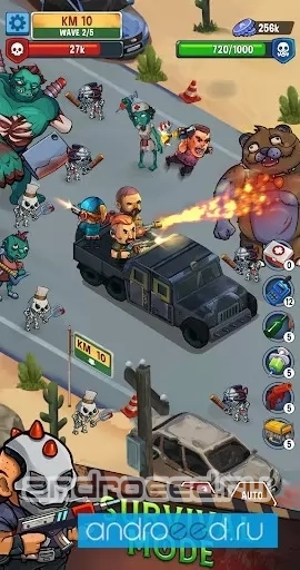 Zombie idle: City defense - скриншот 4
