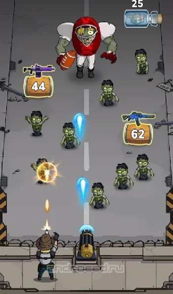 Zombie War: Idle Defense Game - скриншот 1
