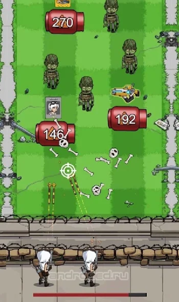 Zombie War: Idle Defense Game - скриншот 2