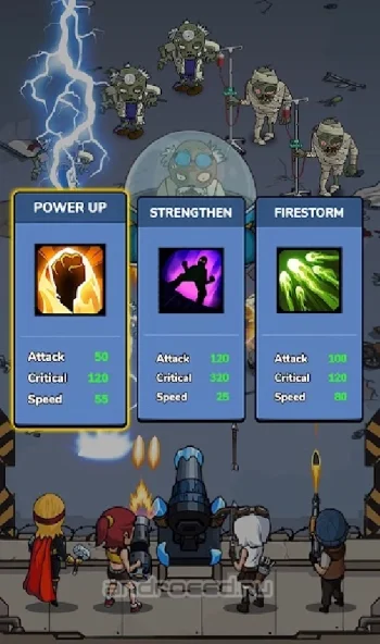 Zombie War: Idle Defense Game - скриншот 4