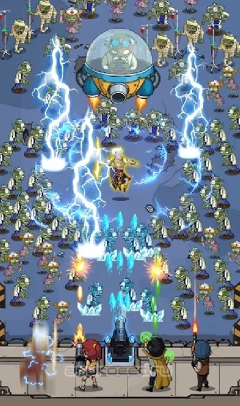 Zombie War: Idle Defense Game - скриншот 5