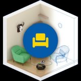 Шведский дизайн интерьера 3D