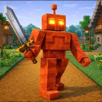 Modern Block City Craft Game