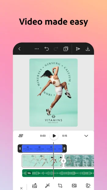 Adobe Express: AI Photo, Video - скриншот 2