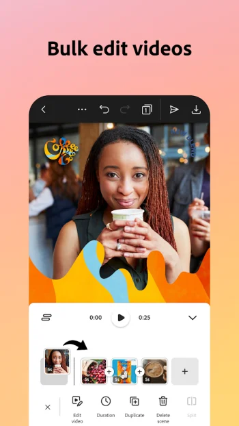 Adobe Express: AI Photo, Video - скриншот 3