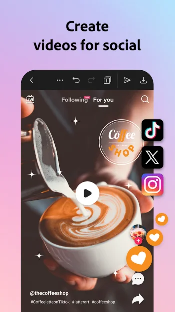 Adobe Express: AI Photo, Video - скриншот 4
