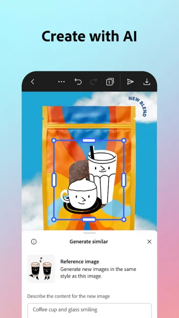 Adobe Express: AI Photo, Video - скриншот 5