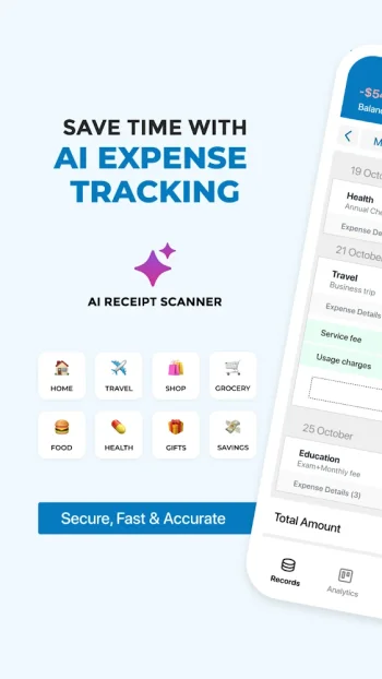 AI Expense Notebook - скриншот 1