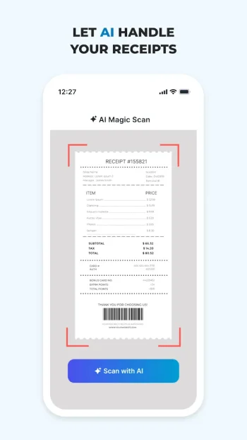 AI Expense Notebook - скриншот 3