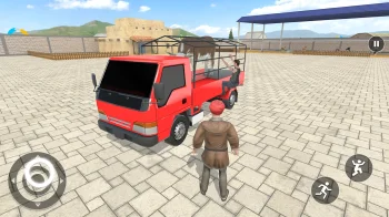Animal Cargo Truck Driving 3D - скриншот 5