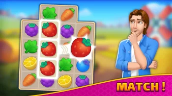Anna's Garden: игра три в ряд - скриншот 3