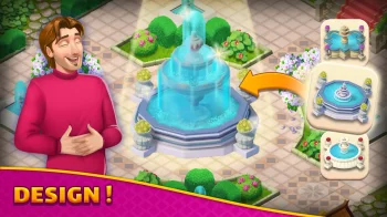 Anna's Garden: игра три в ряд - скриншот 4