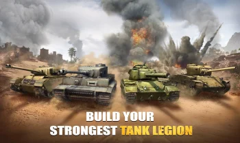 Armored Elite: 15v15 WWII Tank - скриншот 2