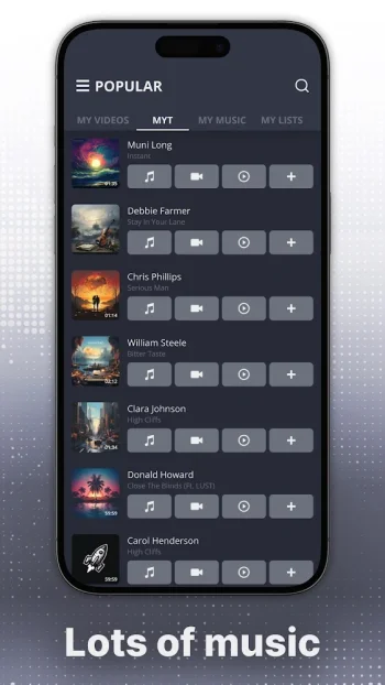 Audio Base : music player - скриншот 5