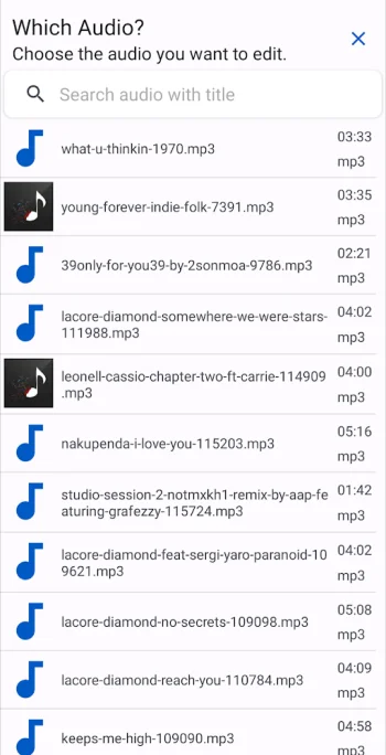 Audio Tag Editor - Mp3 Tagger - скриншот 2