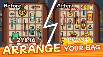 Bag Merge : Zombie Battle - скриншот 2