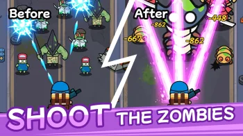 Bag Merge : Zombie Battle - скриншот 4