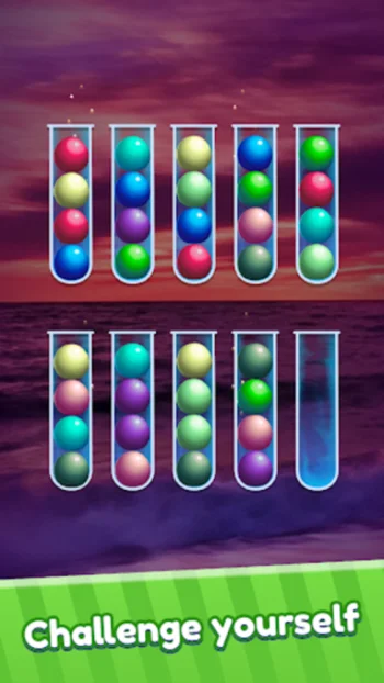 Ball Color Puz - Sorting Game - скриншот 2