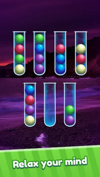 Ball Color Puz - Sorting Game - скриншот 5