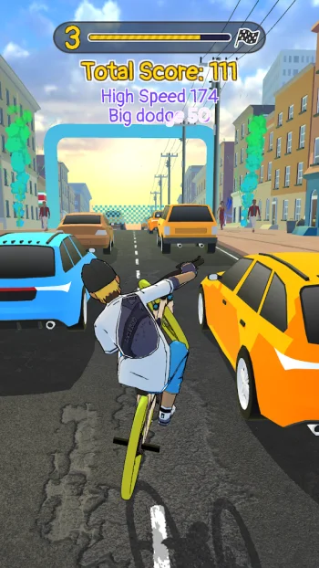 Bike Life Moto Stunt Games - скриншот 1
