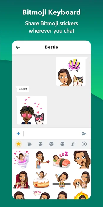 Bitmoji - скриншот 4
