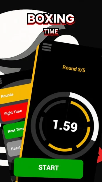 Boxing Time Pro: Round Timer - скриншот 4