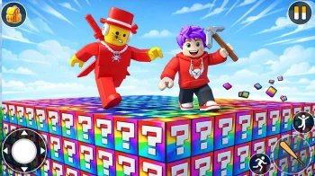 Break a Lucky Block Game 3D - скриншот 1