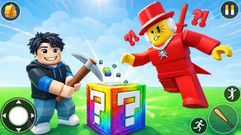 Break a Lucky Block Game 3D - скриншот 5