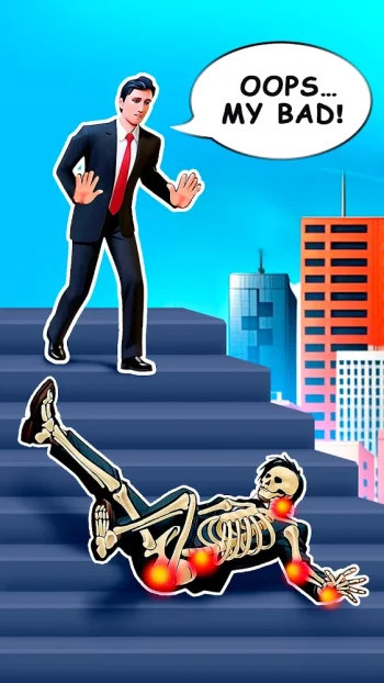 Ломать Кости - Falling Ragdoll - скриншот 1