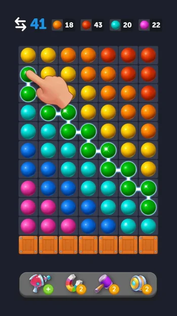 Bubble Link - Connect & Match - скриншот 4