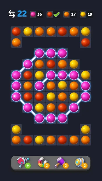Bubble Link - Connect & Match - скриншот 5