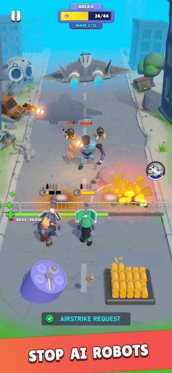Bullet Heroes: TD RPG Shooter - скриншот 1
