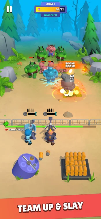 Bullet Heroes: TD RPG Shooter - скриншот 3