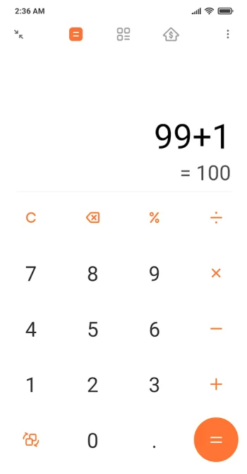 Calculator - скриншот 1
